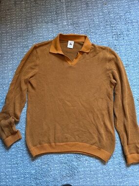 Dandy Del Mar Orange Sweater Sz Large L